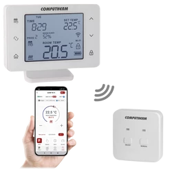 COMPUTHERM Q20RF Wi-Fi sobni termostat s bežičnim prijemnikom