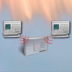 Q5RF bežični multizonski prijemnik sa 2 termostata