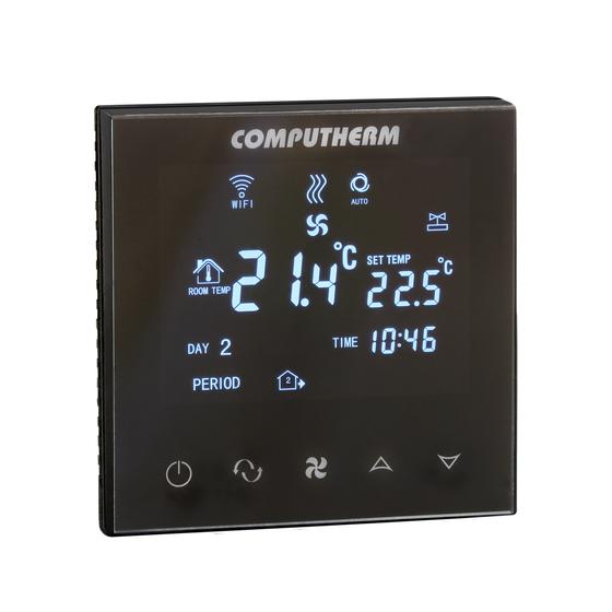 Fan-coil termostat - Wifi - crni